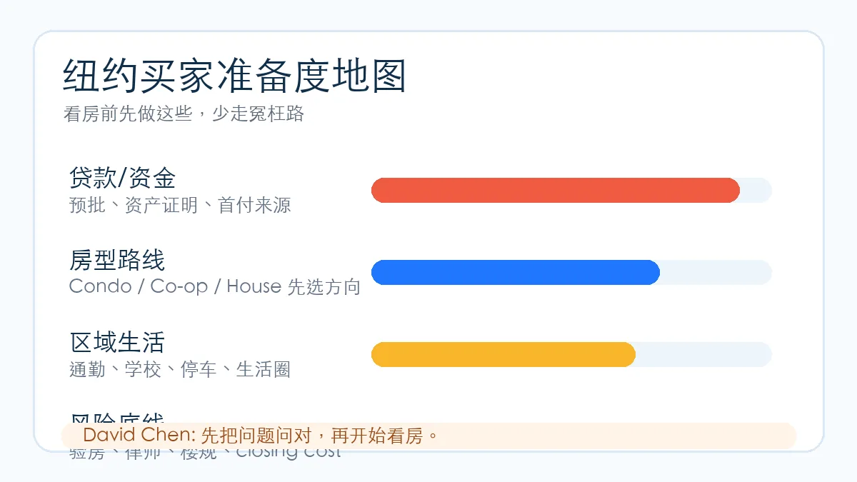 纽约买家准备度地图