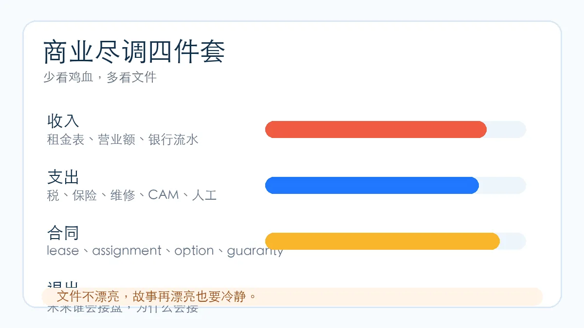 纽约商业地产尽调四件套