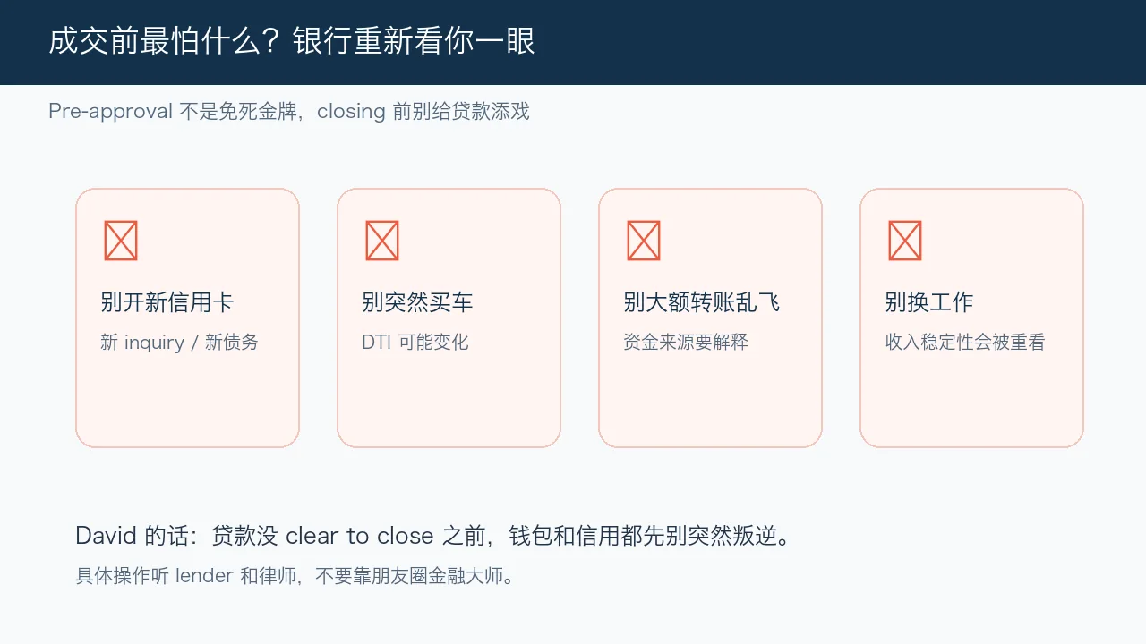 成交前贷款审核风险提醒