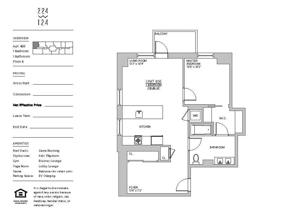 212 W 124th St Unit 406 Harlem apartment
