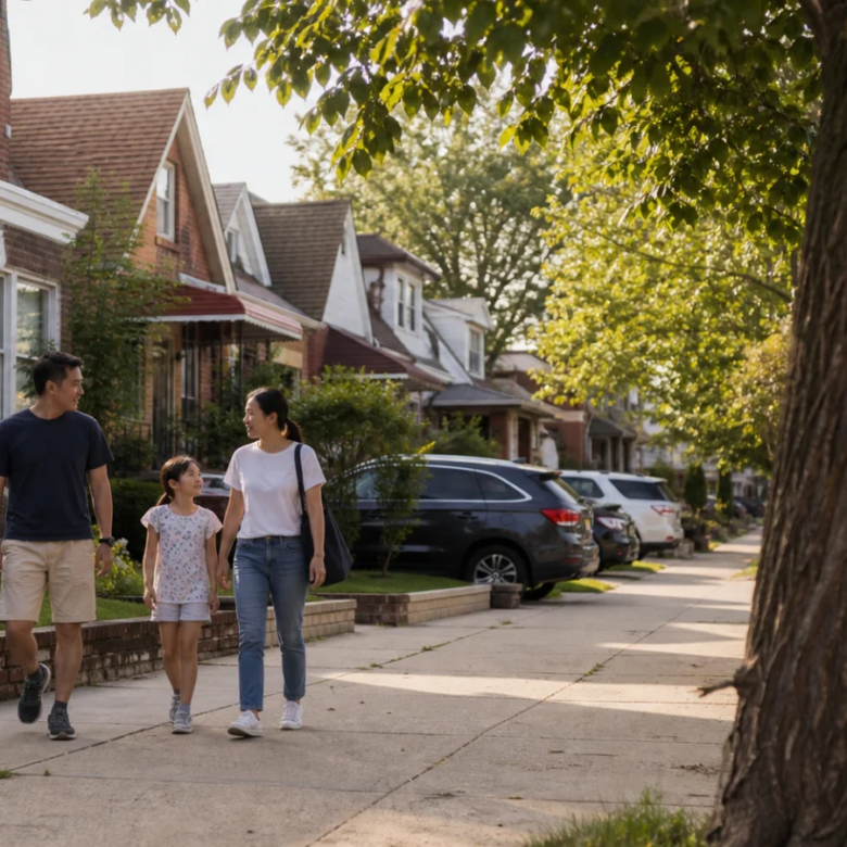 Fresh Meadows：住在纽约市，却把地铁从生活里删掉了