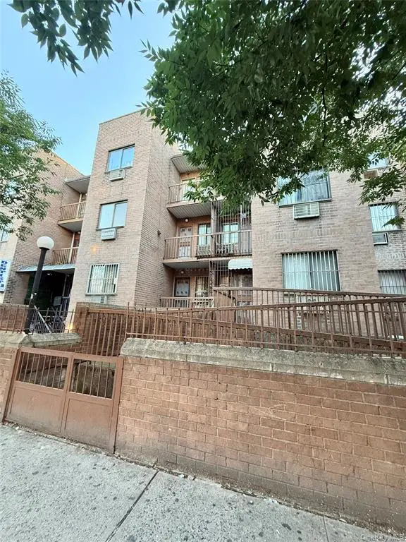 Front entrance and brick facade