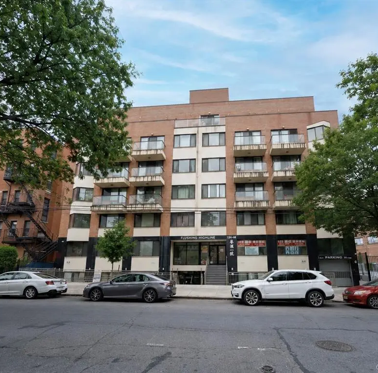 Office building exterior and street frontage