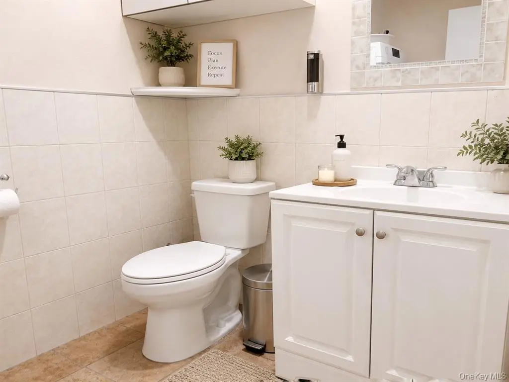 Salon bathroom vanity