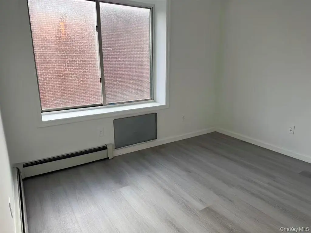Room with window and new flooring