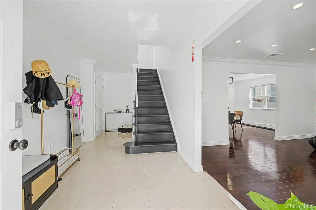 Entry hallway and staircase
