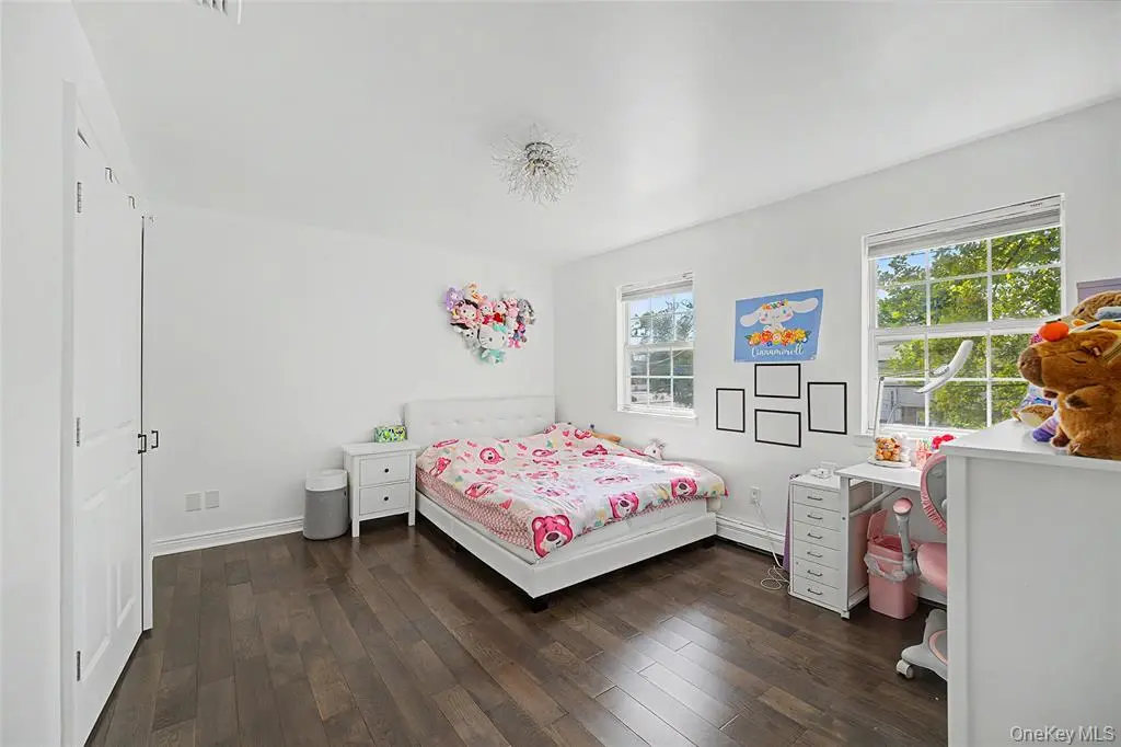 Bedroom and closets