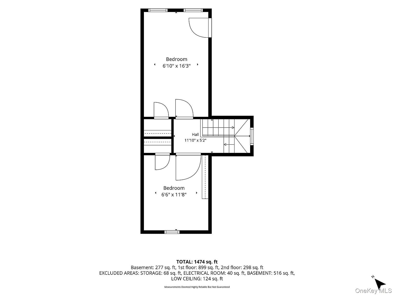 170-19 Pidgeon Meadow Rd|二楼户型图 170-19 Pidgeon Meadow Rd二楼户型测量图,尺寸仅供参考。