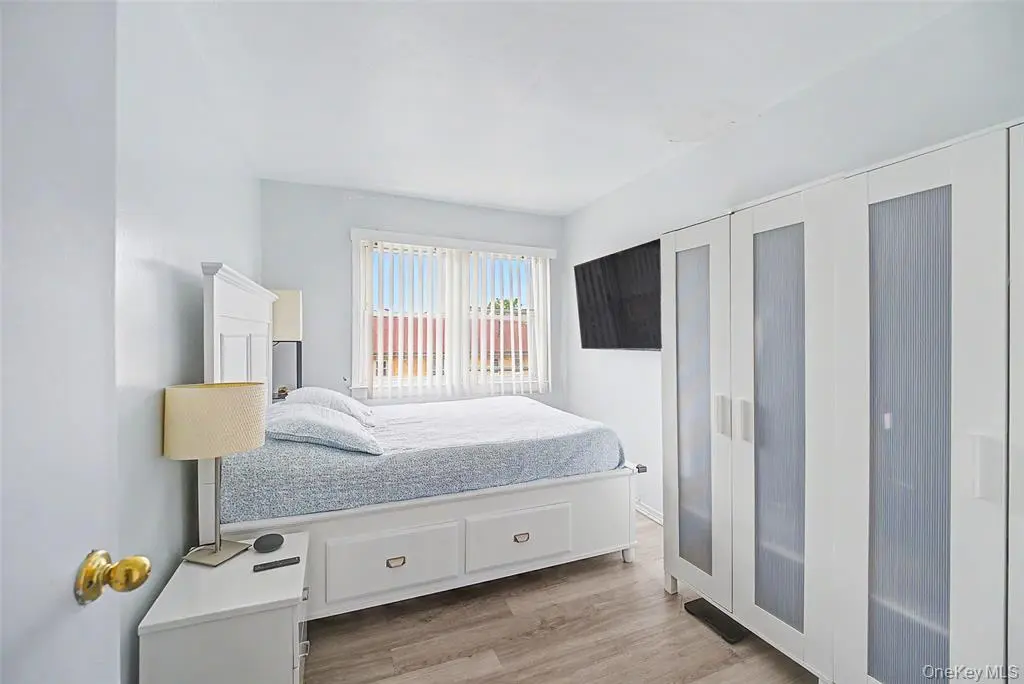 Bedroom with built-in storage