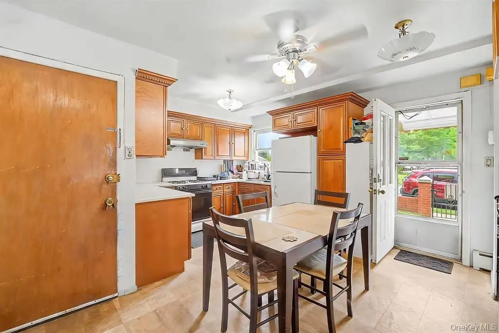 Kitchen and dining area
