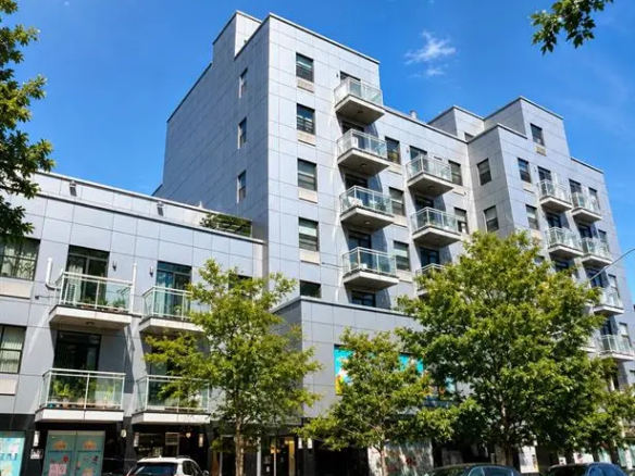 Condominium building exterior in Bath Beach Brooklyn