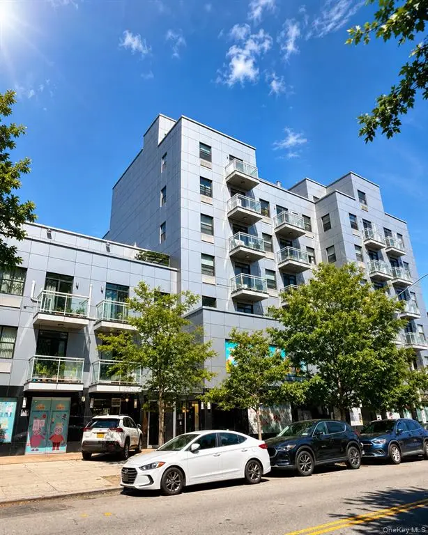 Condominium building exterior in Bath Beach Brooklyn