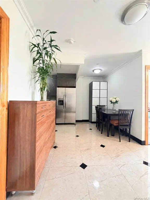 Dining area near the kitchen