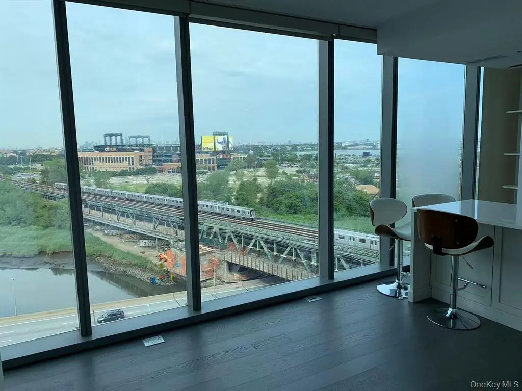 High-floor living area with floor-to-ceiling windows