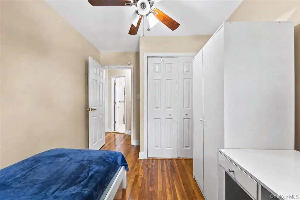 Bedroom and closet