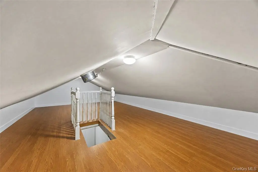 Full attic storage area