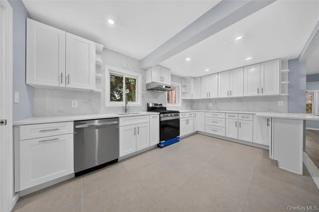 Renovated white kitchen
