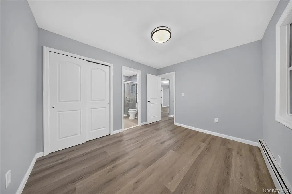 Bedroom and closet