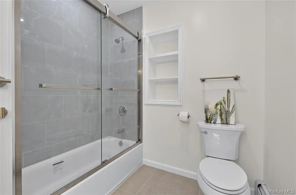 Updated shower bathroom
