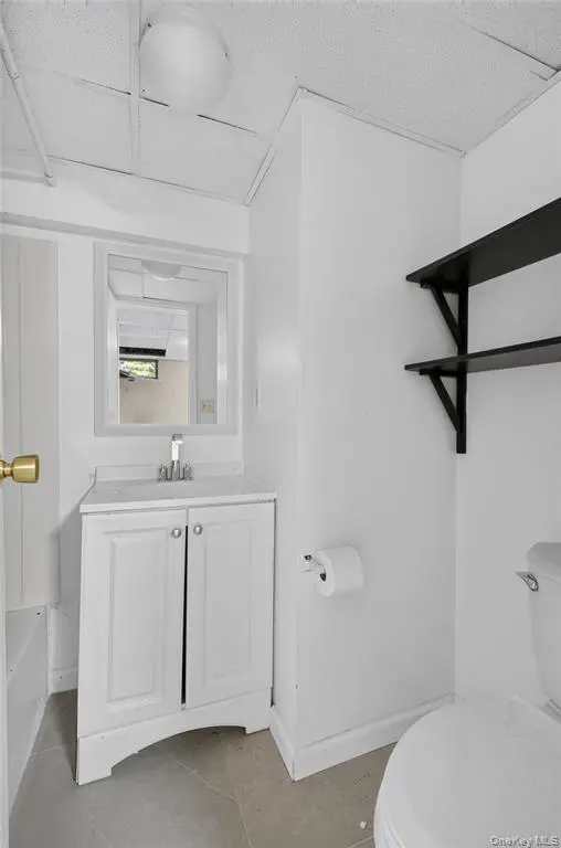 Basement bathroom