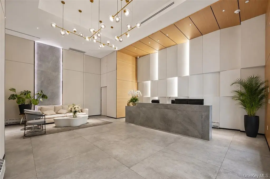 Modern Northern Parc lobby and reception desk