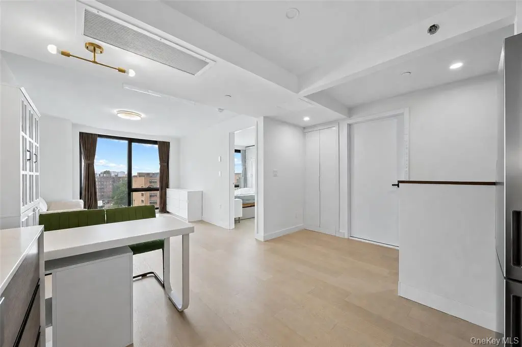 Open kitchen flowing into the living room