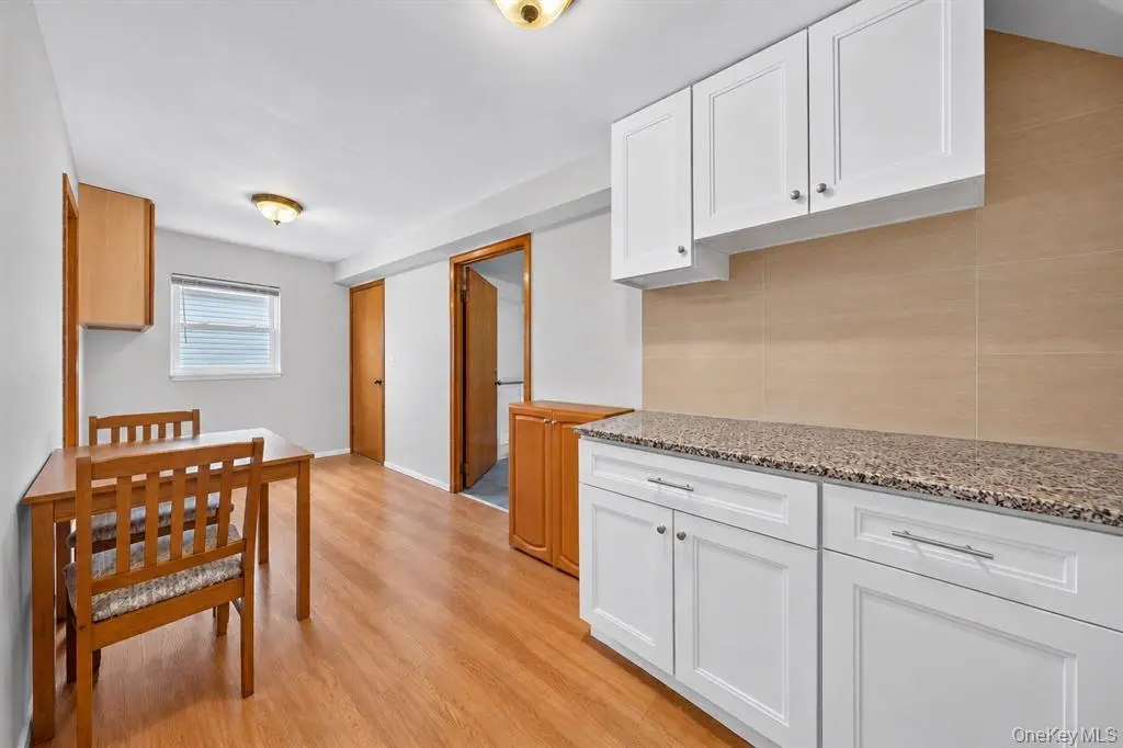 Dining area beside the kitchen