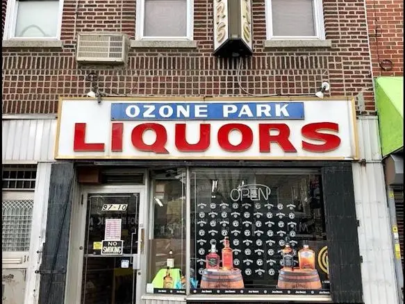 Ozone Park liquor store storefront at 97-10 101th Ave