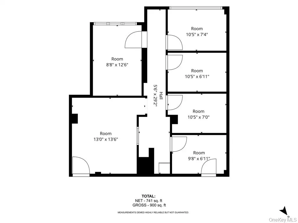 法拉盛商业空间出售｜平面图｜MLS 1058146